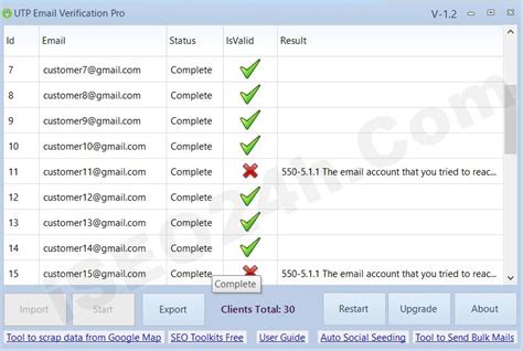 Instructions For Using Bulk Email Verification Software ISEO24h SEO