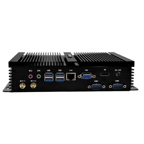 HYSTOU Fanless Industrial Mini PC Intel Core DDR3 RAM 8G 16G SSD 256G