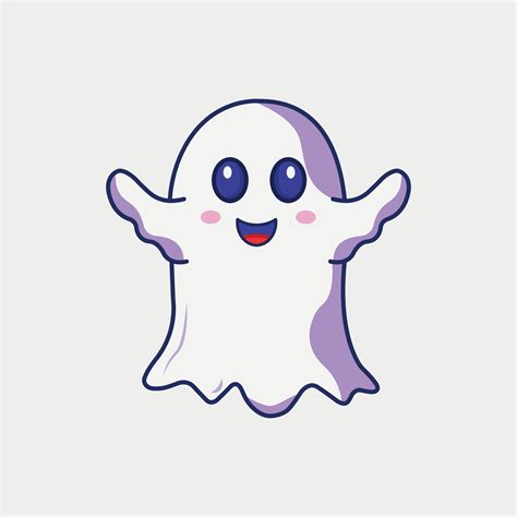 Cute ghost playing game is waiting for you 27395067 Vector Art at Vecteezy