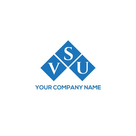 VSU letter logo design on white background. VSU creative initials letter logo concept. VSU ...