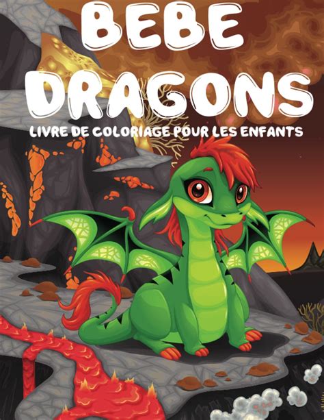 Buy Bébé Dragons Livre De Coloriage Un Livre De Coloriage Avec 50