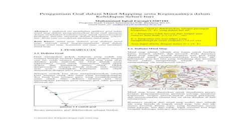 Makalah Graf Mind Mapping