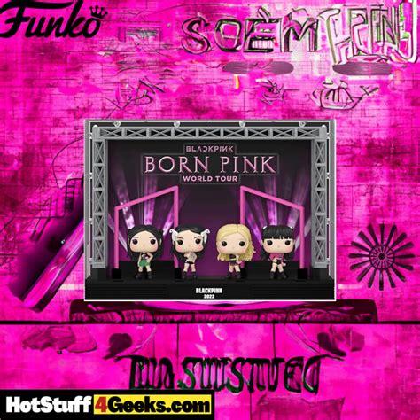 Blackpink Funko Pop Deluxe Born Pink World Tour Pack