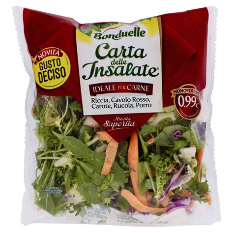 Bonduelle Carta Delle Insalate Ricetta Saporita 80 G NonPesa It