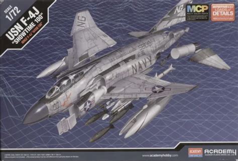 Academy Mcdonnell Douglas F 4j Phantom Ii 1 72nd Scale Kit Mcp £20 00