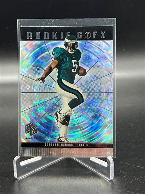 1999 Upper Deck Hologrfx Donovan Mcnabb Rookie Philadelphia Eagles 62 Ebay