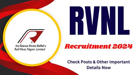 Rvnl Recruitment Check Important Details Now