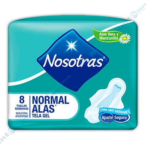 Toallas Femeninas Normal Alas Nosotras Cont 8 Unidades Punto Farma