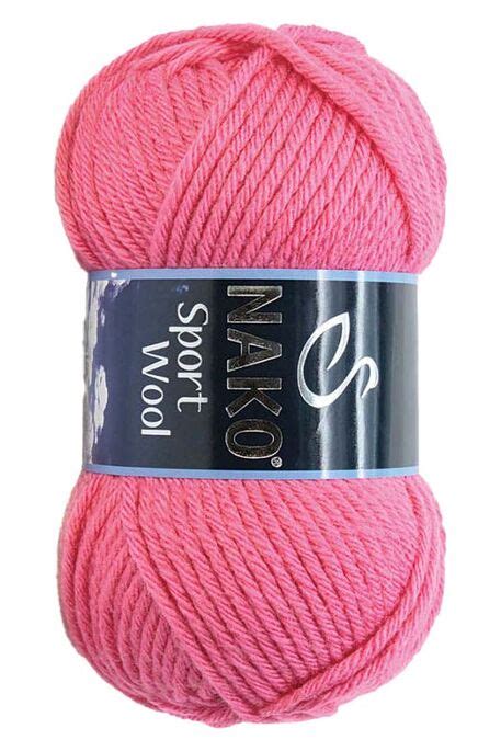 NAKO SPORT WOOL 1174 Koyu Pembe YÜNLÜ İPLİKLER NAKO