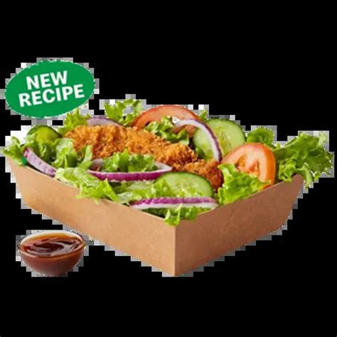 Crispy Chicken Salad At Mcdonald’s Mcdonald’s Menu