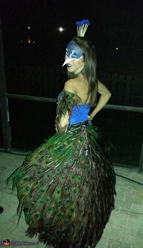 Original Homemade Peacock Costume Coolest DIY Costumes Photo 2 4