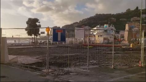 Recco Continuano I Lavori Di Restyling Della Passeggiata Sul Lungomare