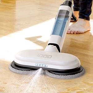 IDOO Cordless Electric Mop Dual Motor Electric Mop Floor Cleaner With