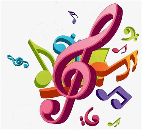 Tema Notas Musicales De Dibujos Animados Imagen 2 Imagen Vector De Images