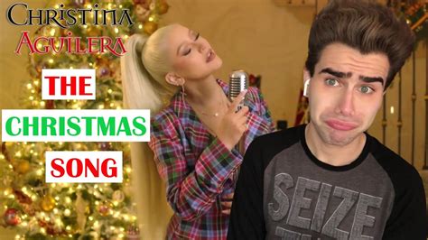 Christina Aguilera The Christmas Song Live 2020 Reaction Youtube