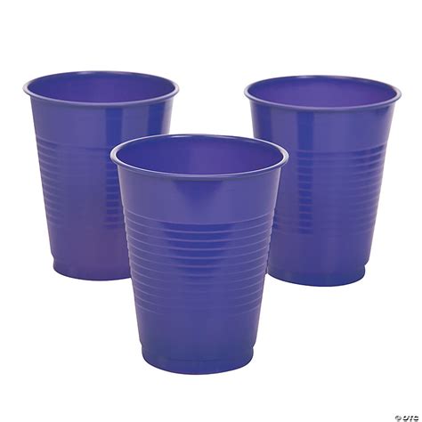 Purple Plastic Cups Ct Oriental Trading