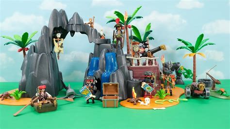 Playmobil Pirate Collection Unboxing Building And Playing With