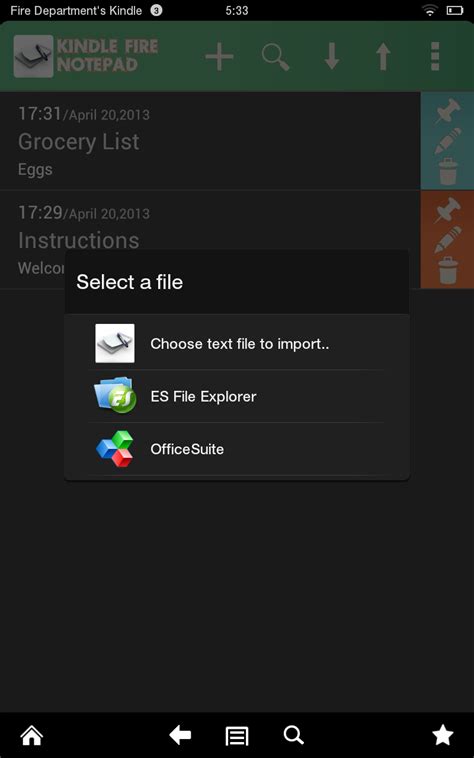 Notepad For Kindle Fire Appstore For Android