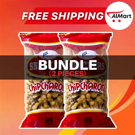 BUNDLE 2 PCS SNACKERS CHIPCHARON PINOY BAWANG 415 GRAMS Shopee