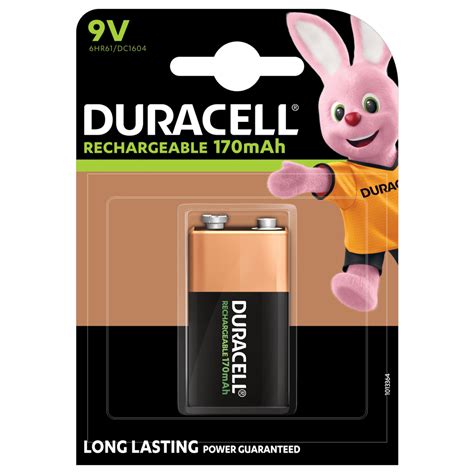 Duracell 9 V batterier batterier til røgalarmer