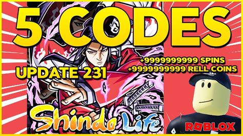 New Working Codes For Shindo Life Update Roblox Codes