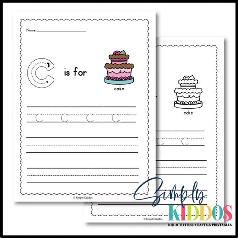 🤩 Free Fun Letter C Worksheets for Kids - Simply Kiddos