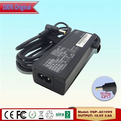 New Original Laptop Power Adapter V A W Power Supply For Sony