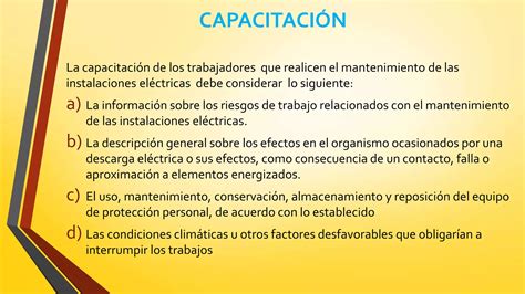 Nom 029 Stps 2011 Mantenimiento De Las Instalaciones Eléctricas En Ppt