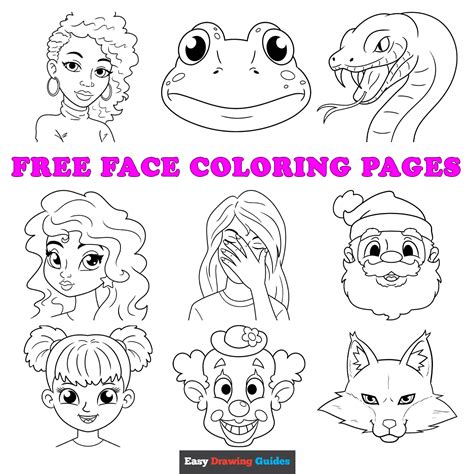 Sad Face Coloring Pages Printable