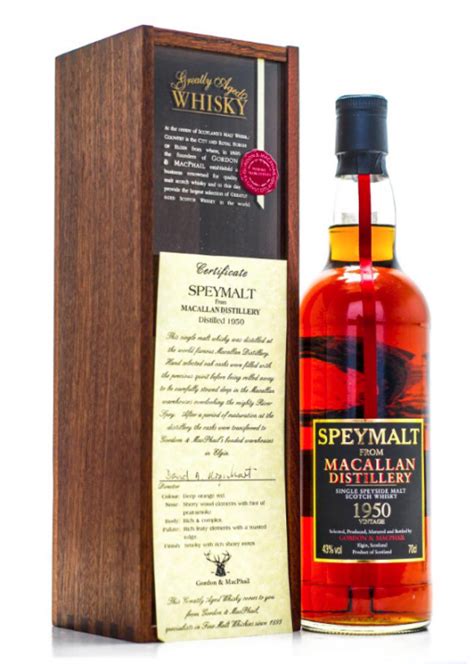 Macallan Years Old By Gordon Macphail Gm Thewhisky Sg