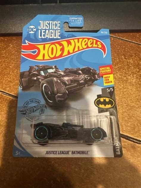 2019 Hot Wheels Batman Justice League Batmobile 66 Purple Blue Trims Ebay