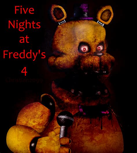 Five Nigths At Freddys 4 Fredbear By Christian2099 On Deviantart