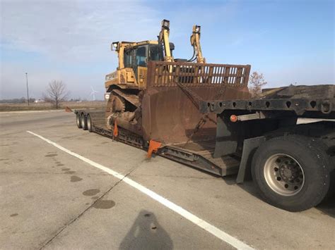 Shipping A Wideload Cat D7r Bulldozer Heavy Haulers Blog