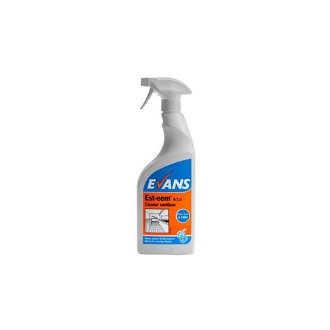 Evans Est Eem Sanitiser RTU X 750ml A148AEV Janitorial Direct