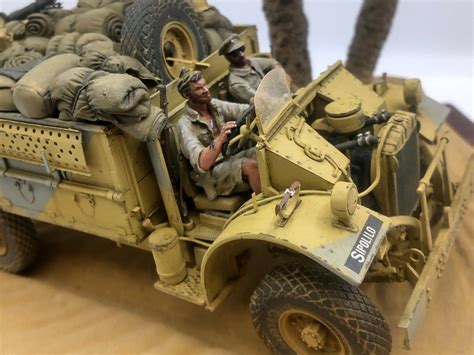 Thundermodel Plastic Scale Model Lrdg F Patrol Truck Bonus Edition