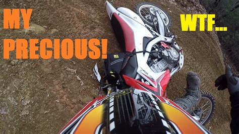 Crf L Off Road Enduro Test Ride Crash Youtube