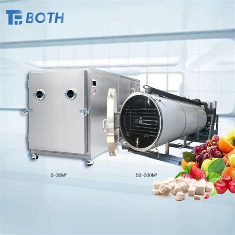 Industrial Commercial Large Production Fruits Vacuum Freeze Dryer