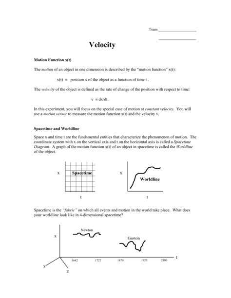 Constant Velocity