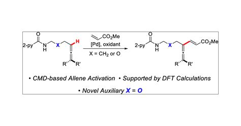 Allene Csp2h Activation And Alkenylation Catalyzed By Palladium