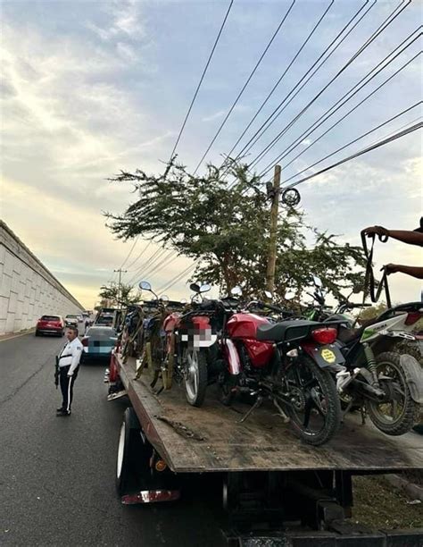 Se aseguran 97 motocicletas en diferentes operativos en Culiacán Luz