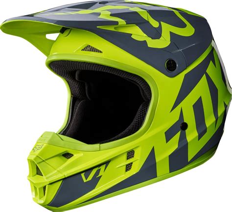 Fox Racing Mens V Race Dot Approved Motocross Mx Helmet