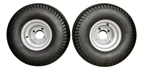 Set Of X Tires Wheels Ply For Lawn Garden Mower