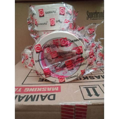 Jual Daimaru Lakban Kertas Masking Tape Mm Inch Shopee Indonesia