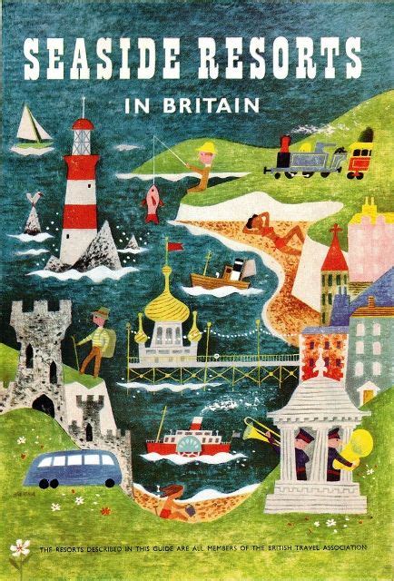 British Tourism Poster Tourism Poster Travel Posters Vintage Travel