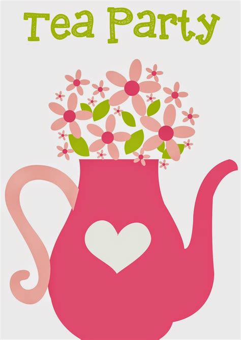 Tea Party Printables Printable Templates