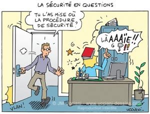 Ucciani Dessinsla Proc Dure S Curit En Entreprise Dessin D Humour