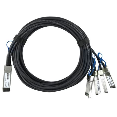 TCMQD4x4Q5DAC 3M TConnect 400G QSFP DD To 4x 100G QSFP56 Copper