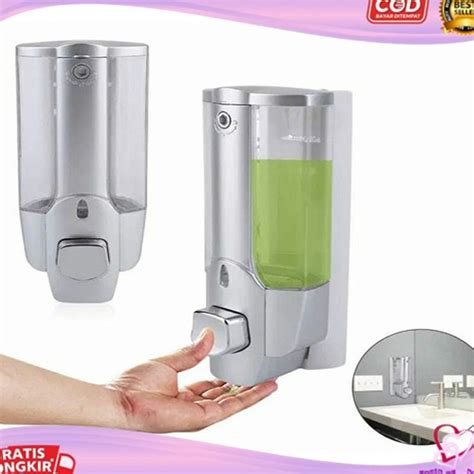 Jual ー DISPENSER 1 TABUNG TEMPAT SABUN CAIR HAND SANITIZER Touch Soap