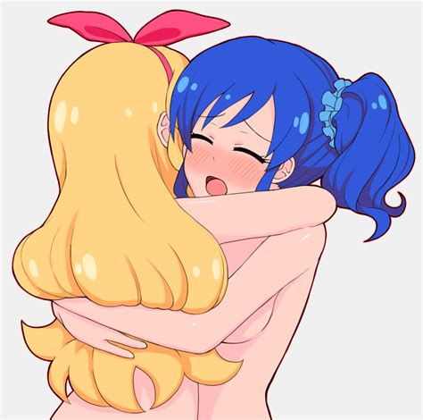 Hoshimiya Ichigo And Kiriya Aoi Aikatsu And 1 More Drawn By Yoban