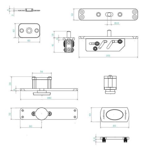 Kit System One Fritsjurgens Per Porta Rotante Gradi Portata Kg